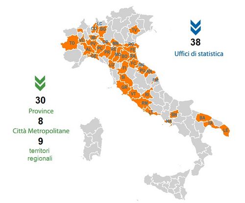 mappa province aderenti 2023