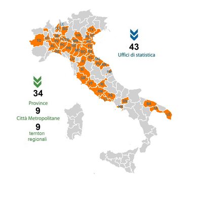 mappa province aderenti 2025